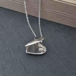 Pulseira Aço Inox Brilhantes Vermelhos - Dourada