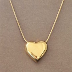 Pulseira Aço Inox Brilhantes Vermelhos - Dourada