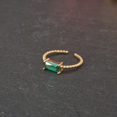 copia de copia de copia de copia de Anel Deluxe Oval Zircónia Castanha - Dourado