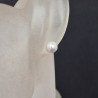 Pulseira Aço Inox Brilhantes Vermelhos - Dourada