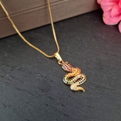 Kopio tuotteesta Kopio tuotteesta Kopio tuotteesta Colar Aço Inox Anjo em Aro - Dourado e Prateado