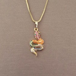 kopija od kopija od kopija od Colar Aço Inox Anjo em Aro - Dourado e Prateado