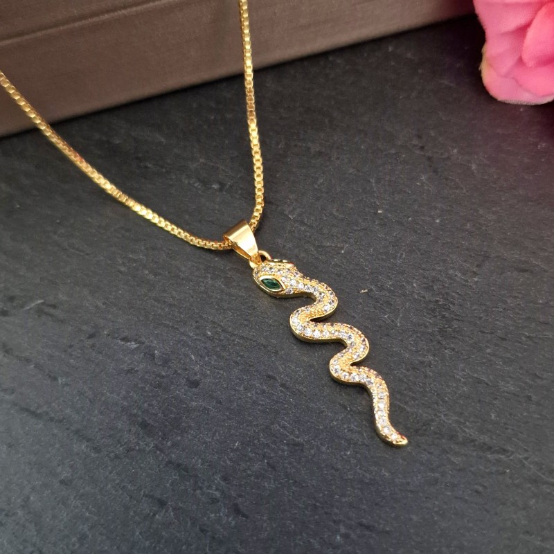 kopija od kopija od kopija od Colar Aço Inox Anjo em Aro - Dourado e Prateado