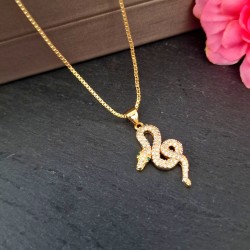 kopija od kopija od kopija od Colar Aço Inox Anjo em Aro - Dourado e Prateado