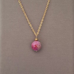Conjunto Colar, Fio e Brincos Pedras Facetadas