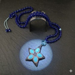 Kopio tuotteesta Kopio tuotteesta Kopio tuotteesta Kopio tuotteesta Fio de Algodão com Motivos Verão - Azul Mar