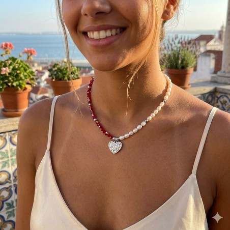 kopia kopia kopia kopia Fio de Algodão com Motivos Verão - Azul Mar